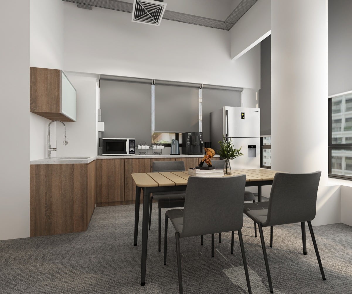 Oxley corporate office fit-out with acoustic glass partitions
